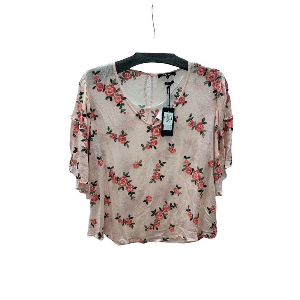 NWT MISS ME TOP Sz SM